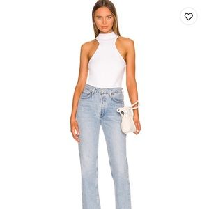 525 Racer Front Mock Neck Tank